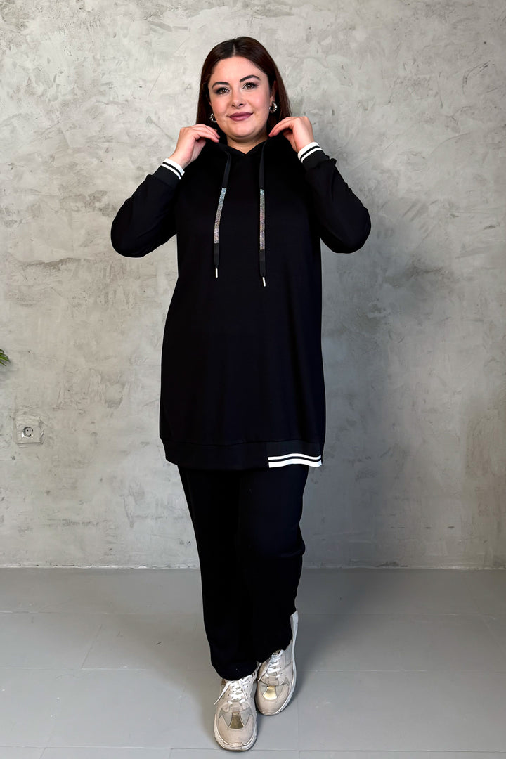 MPL Women's Hooded Ribbed Set 7540 - New Braunfels