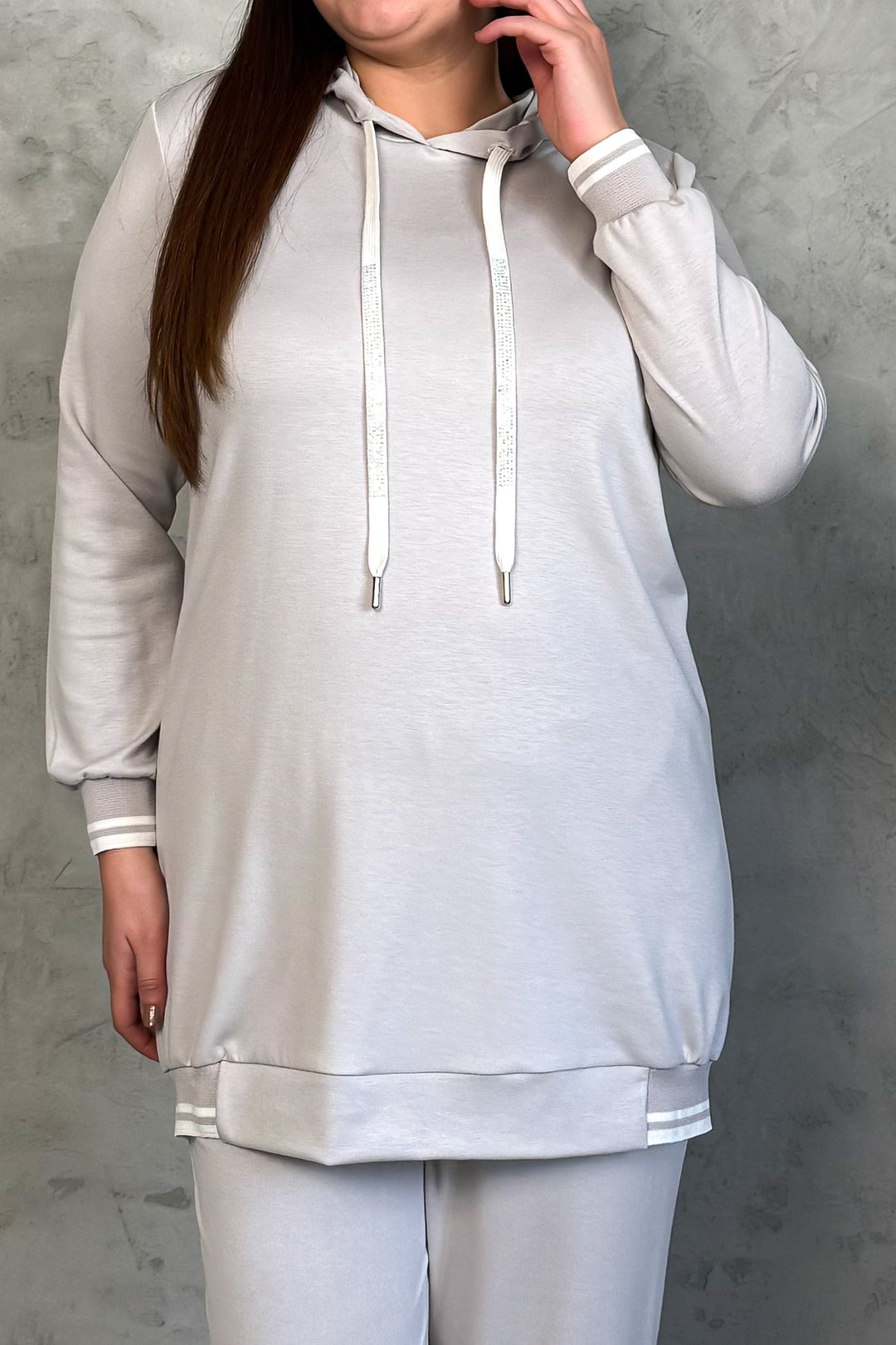 MPL Women's Hooded Ribbed Set 7540 - Carlsbad