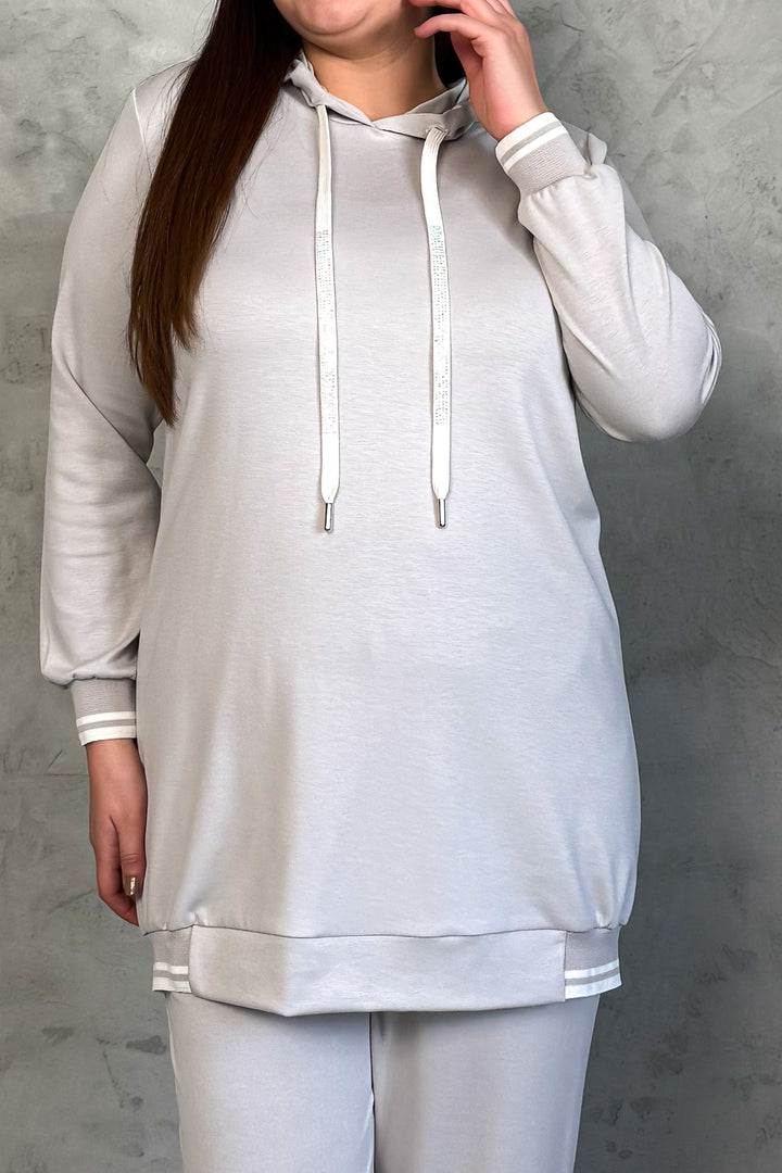 MPL Women's Hooded Ribbed Set 7540 - Carlsbad