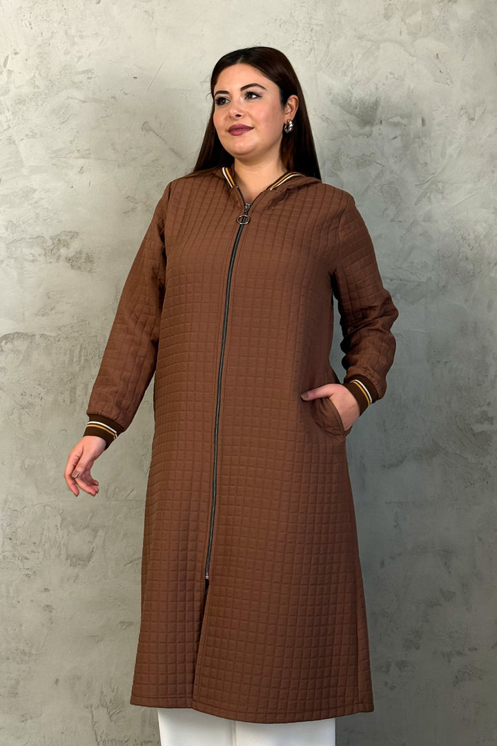 MPL Woman Quilted Zippered Jacket 7547 - Axochiapan