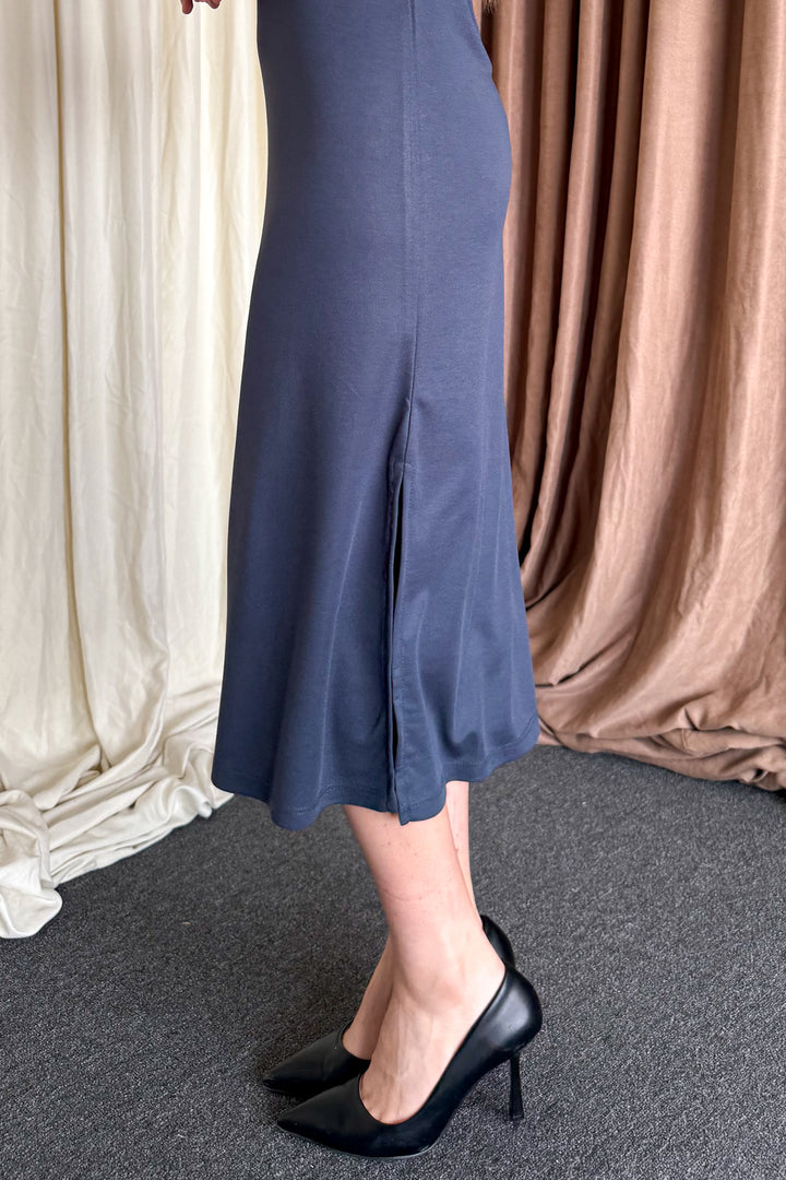 MPL Woman String Strap Slit Dress 6128 - Pasco