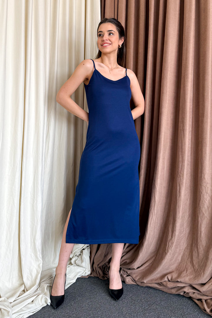 MPL Woman String Strap Slit Dress 6128 - Torres Vedras