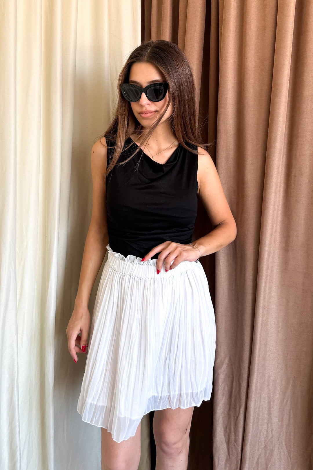 MPL Woman Chiffon Skirt - Rock Island
