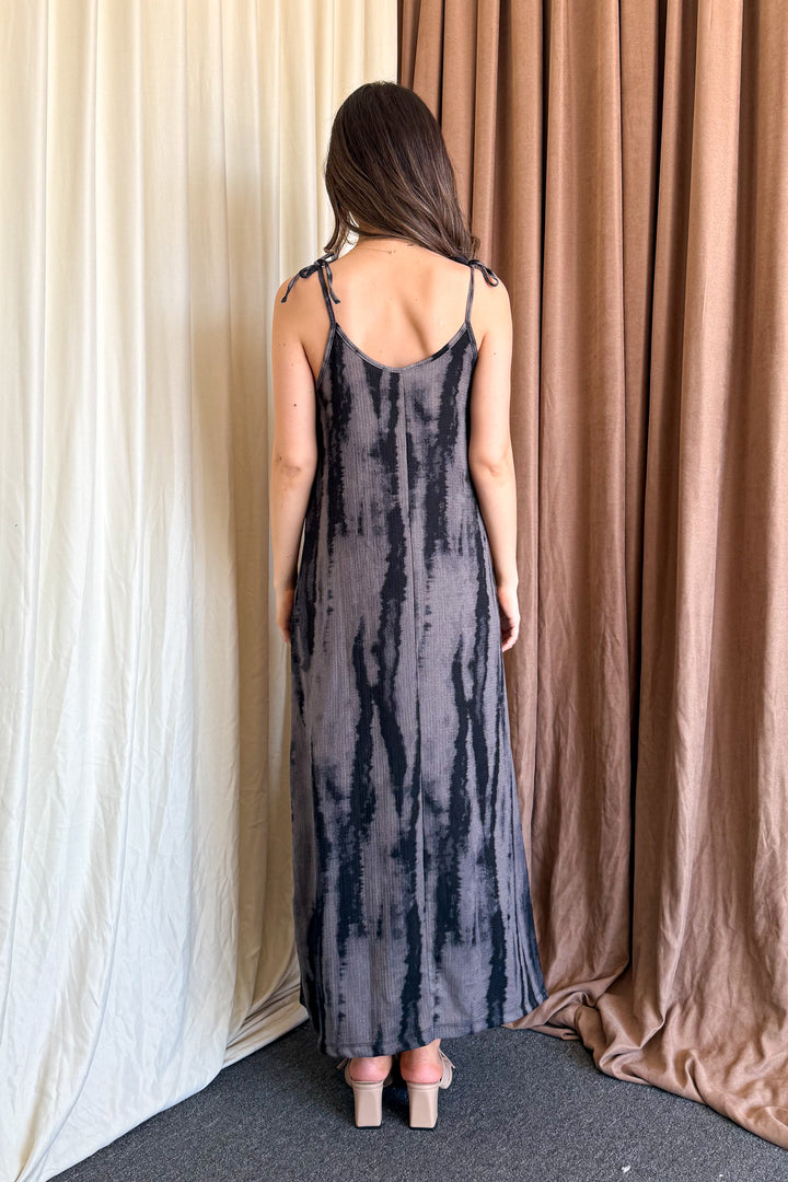 MPL Woman Batik Pattern String Strap Long Dress 5693 - Hoogeveen