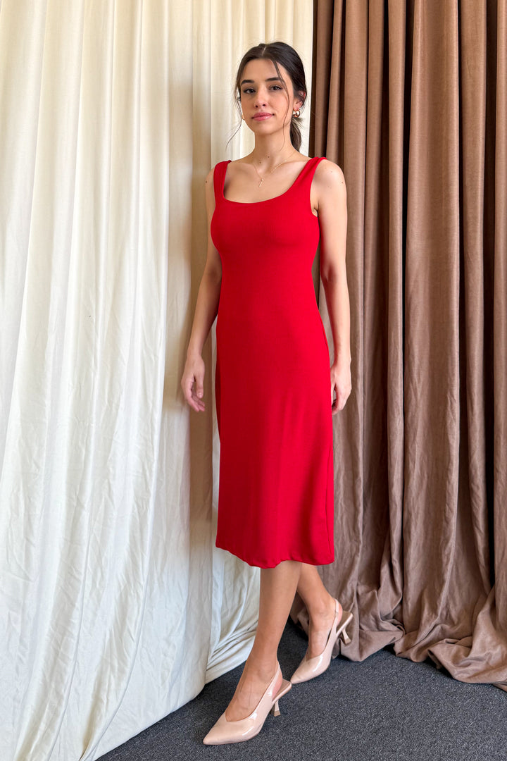 MPL Women's V-Neck Sleeveless Long Dress 6102 - Tepalcatepec