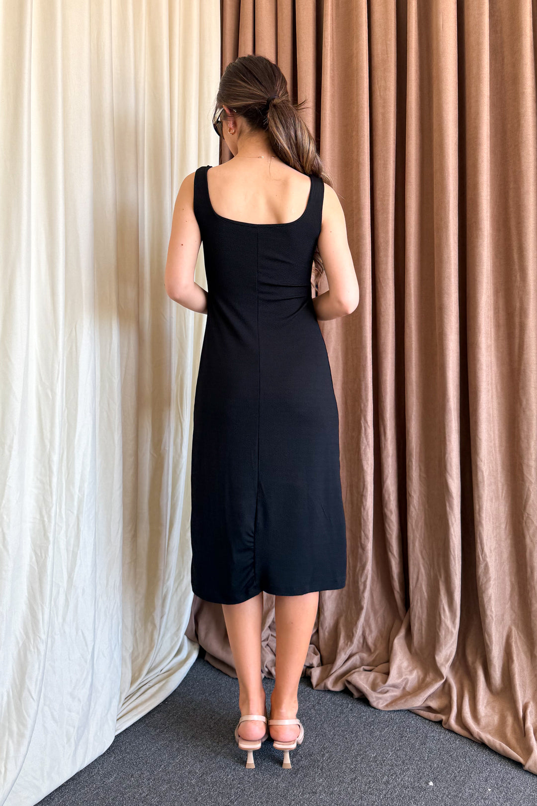 MPL Women's V-Neck Sleeveless Long Dress 6102 - Kamianske