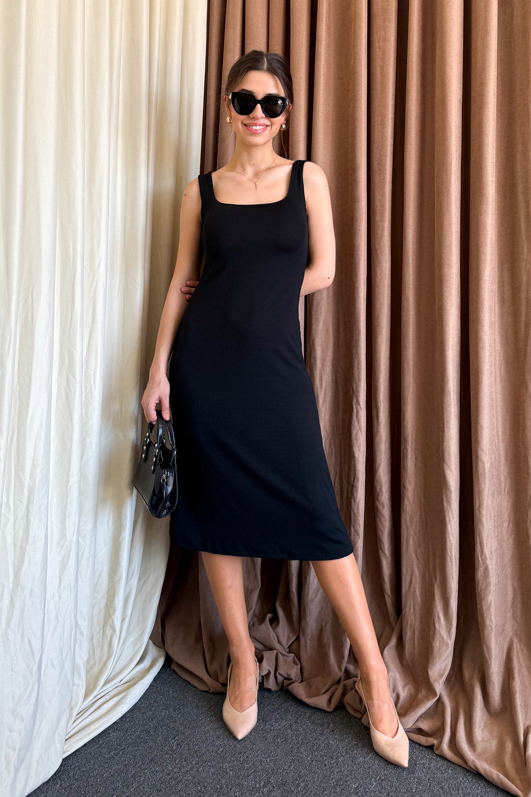 MPL Women's V-Neck Sleeveless Long Dress 6102 - Kamianske