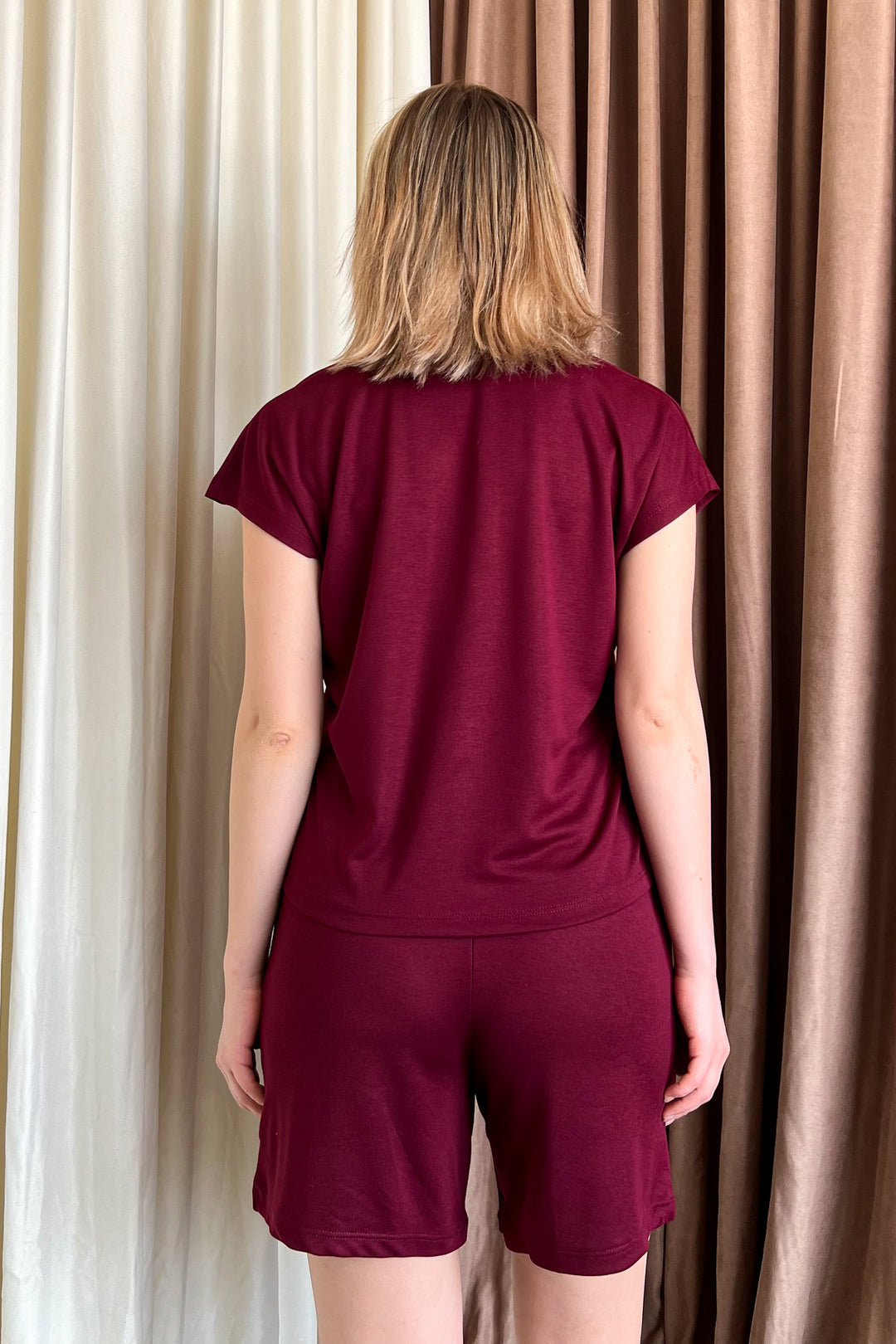 MPL Women's Polo Neck Shirt Shorts Set 6127 - Portugalete