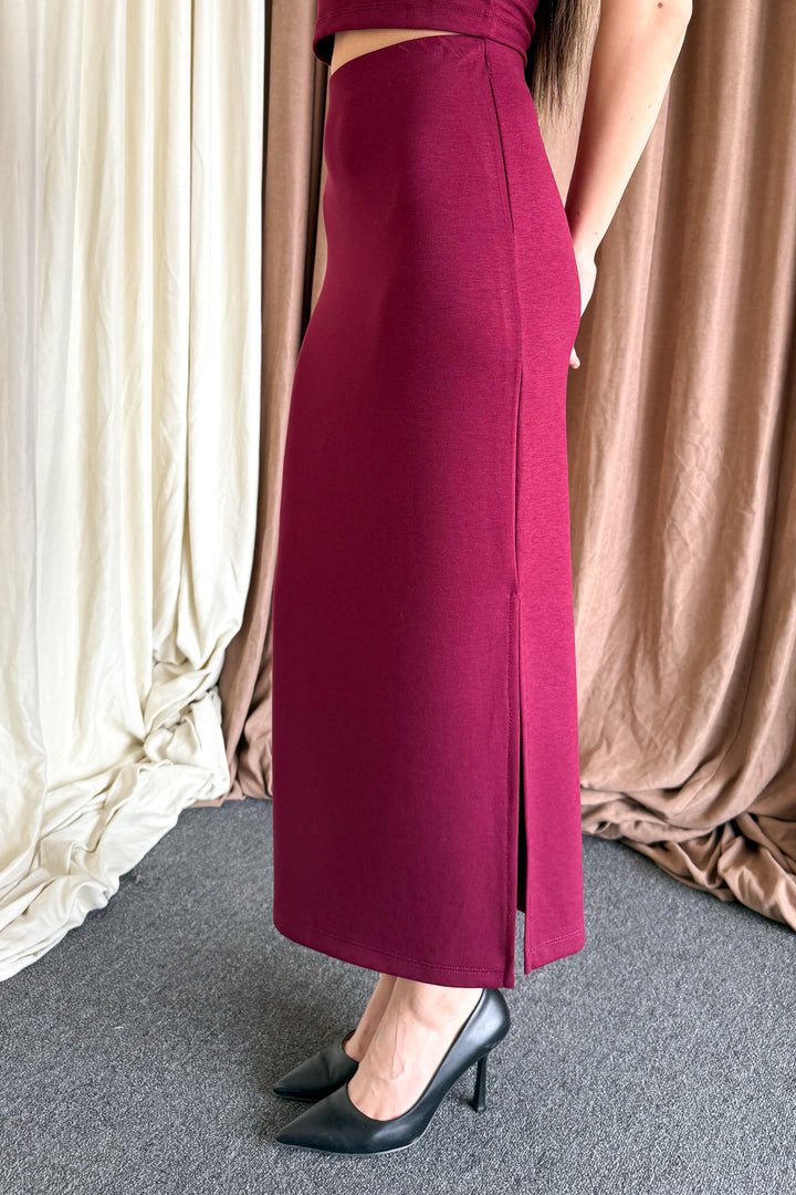 MPL Woman Crop Slit Skirt Suit 6148 - Liège
