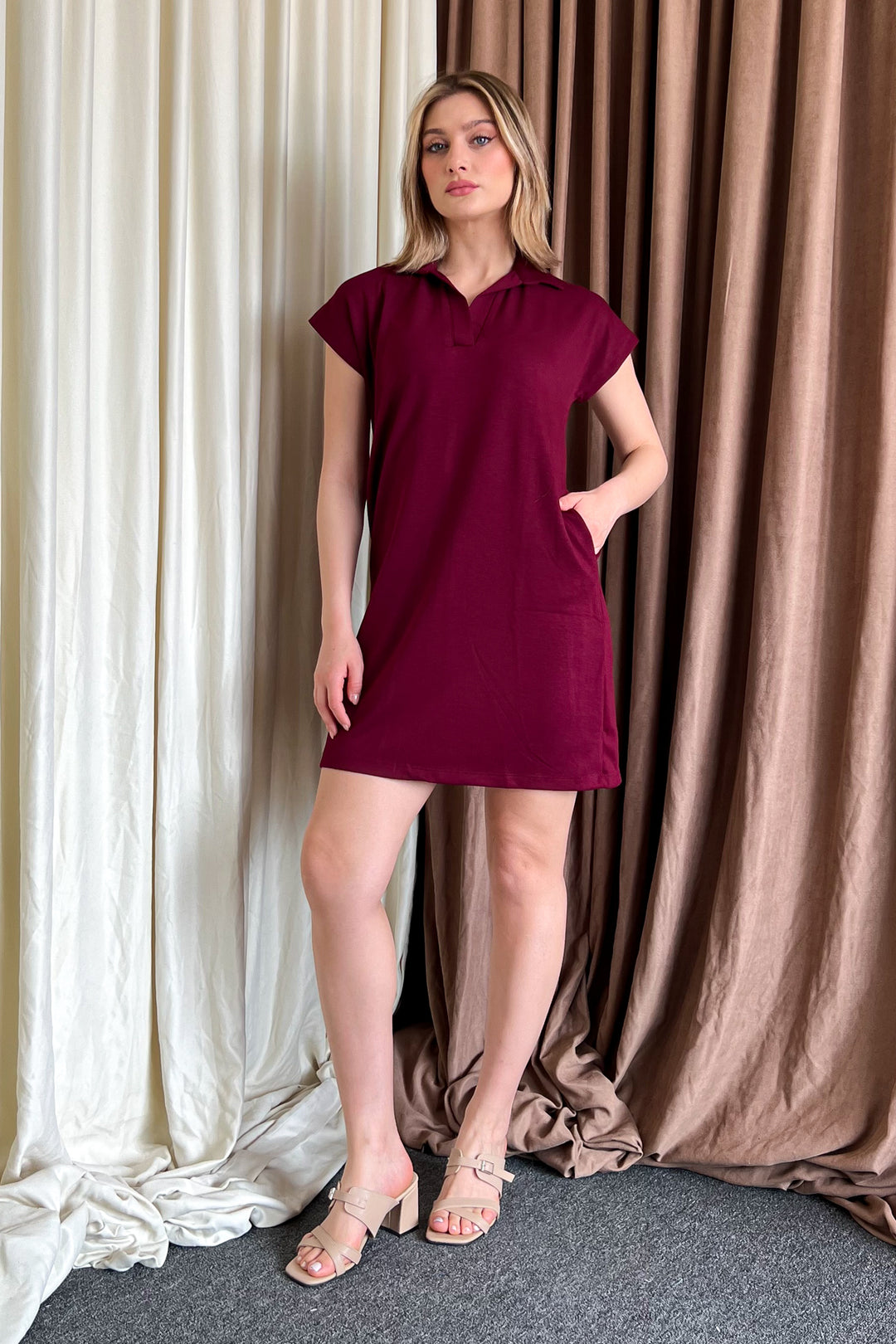 MPL Women's Polo Neck Dress 6153 - Mukacheve