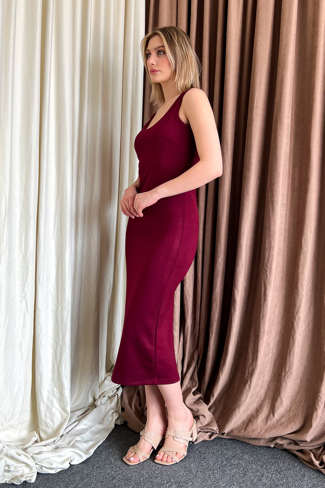 MPL Woman Thick Strap Long Dress 6154 - Watsonville