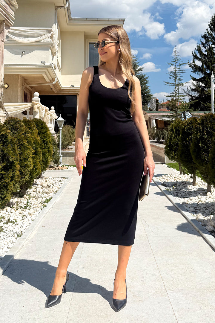 MPL Woman Thick Strap Long Dress 6154 - Cranston
