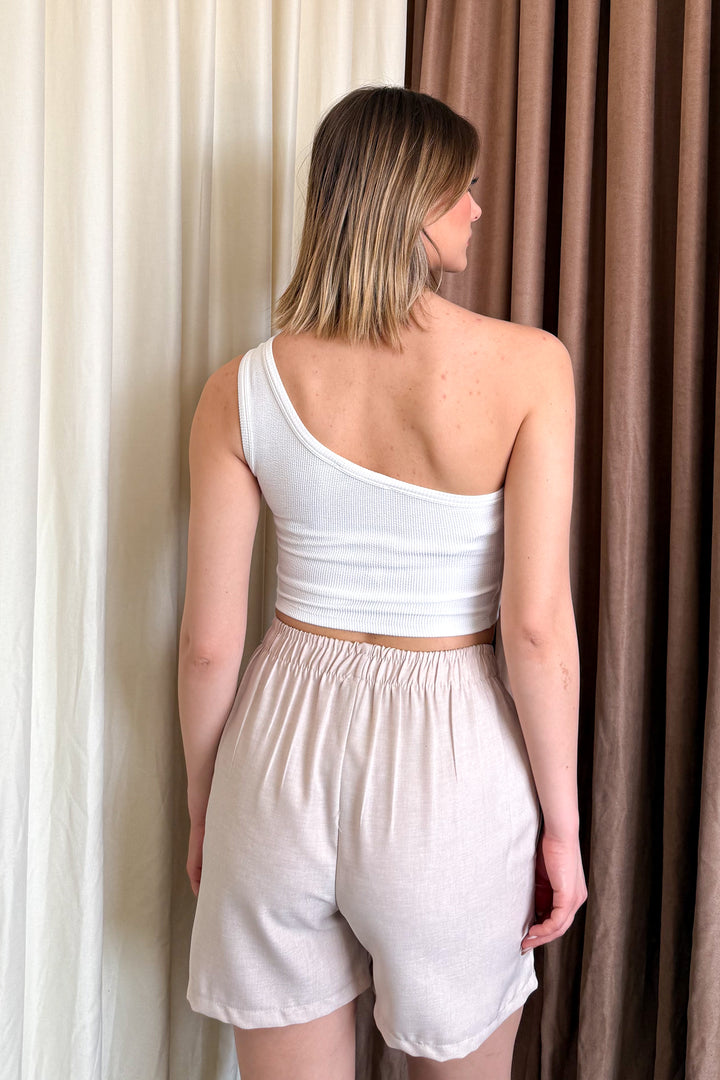 MPL Woman One Shoulder Crop Top 6170 - Brandenburg