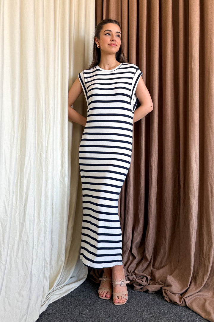 MPL Woman Arm Cut Long Dress 6277 - San Luis de la Paz