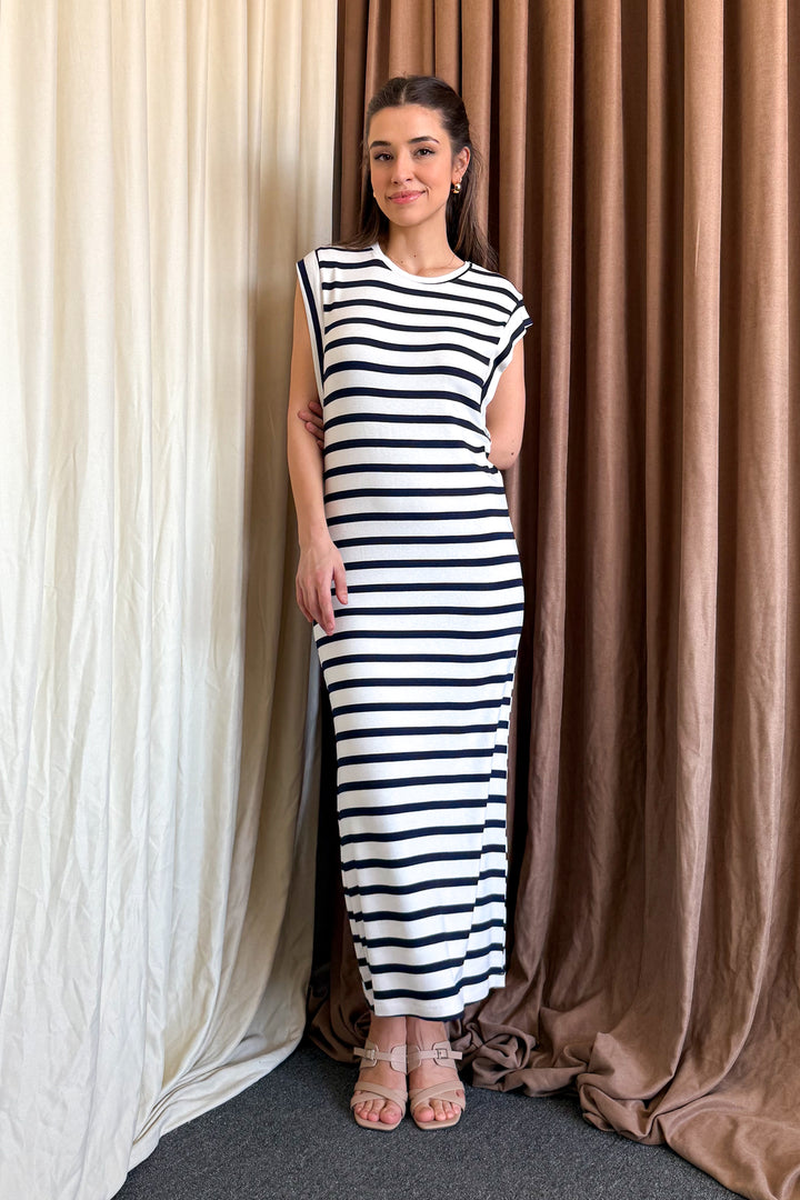 MPL Woman Arm Cut Long Dress 6277 - San Luis de la Paz