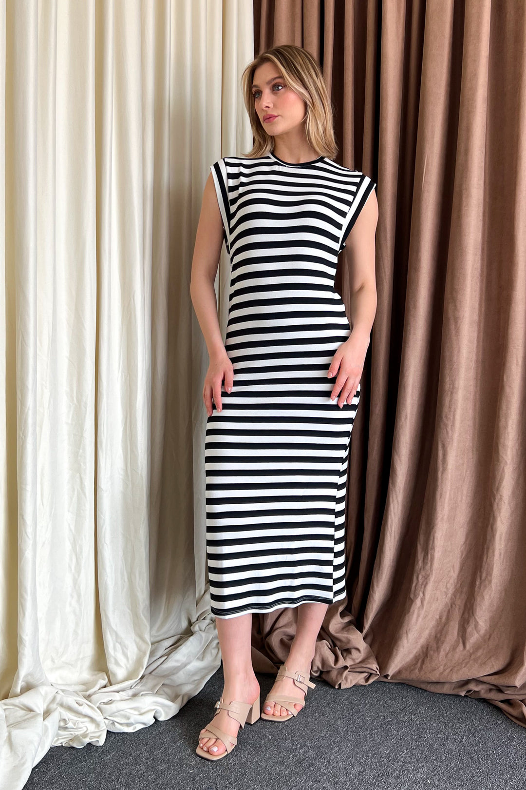 MPL Woman Arm Cut Long Dress 6277 - Waalwijk
