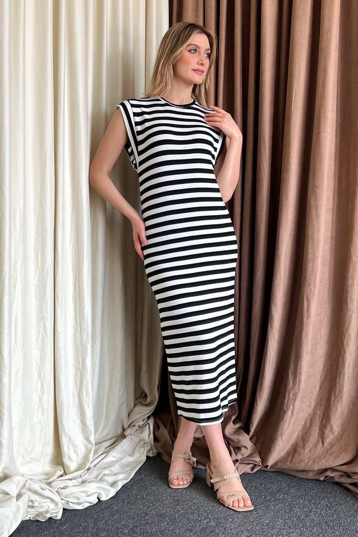 MPL Woman Arm Cut Long Dress 6277 - Waalwijk