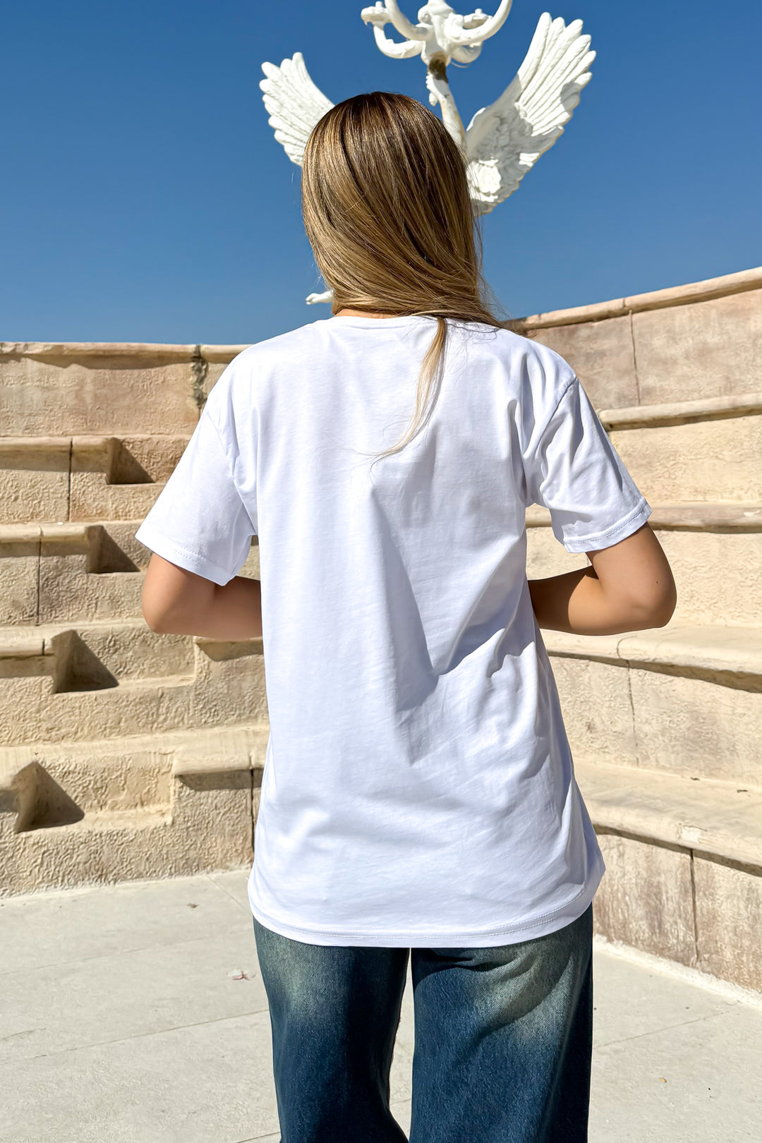 MPL Women's Loose Fit T-shirt with Small Heart Print - Middelburg