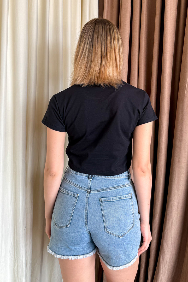 MPL Woman Brooklyn Printed Crop T-shirt - Bitonto