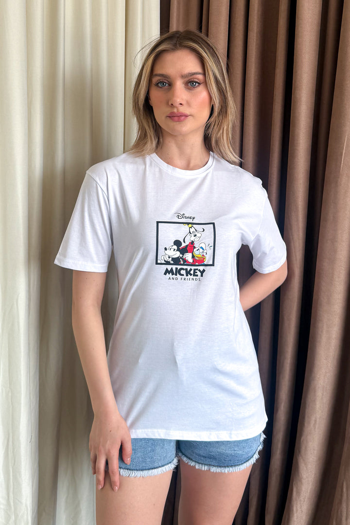 MPL Women's Character And Friends Printed Baggy T-shirt - Donetsk