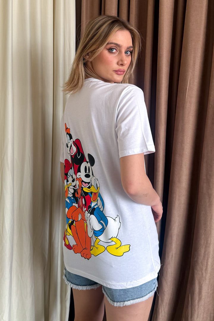 MPL Women's Character And Friends Printed Baggy T-shirt - Donetsk