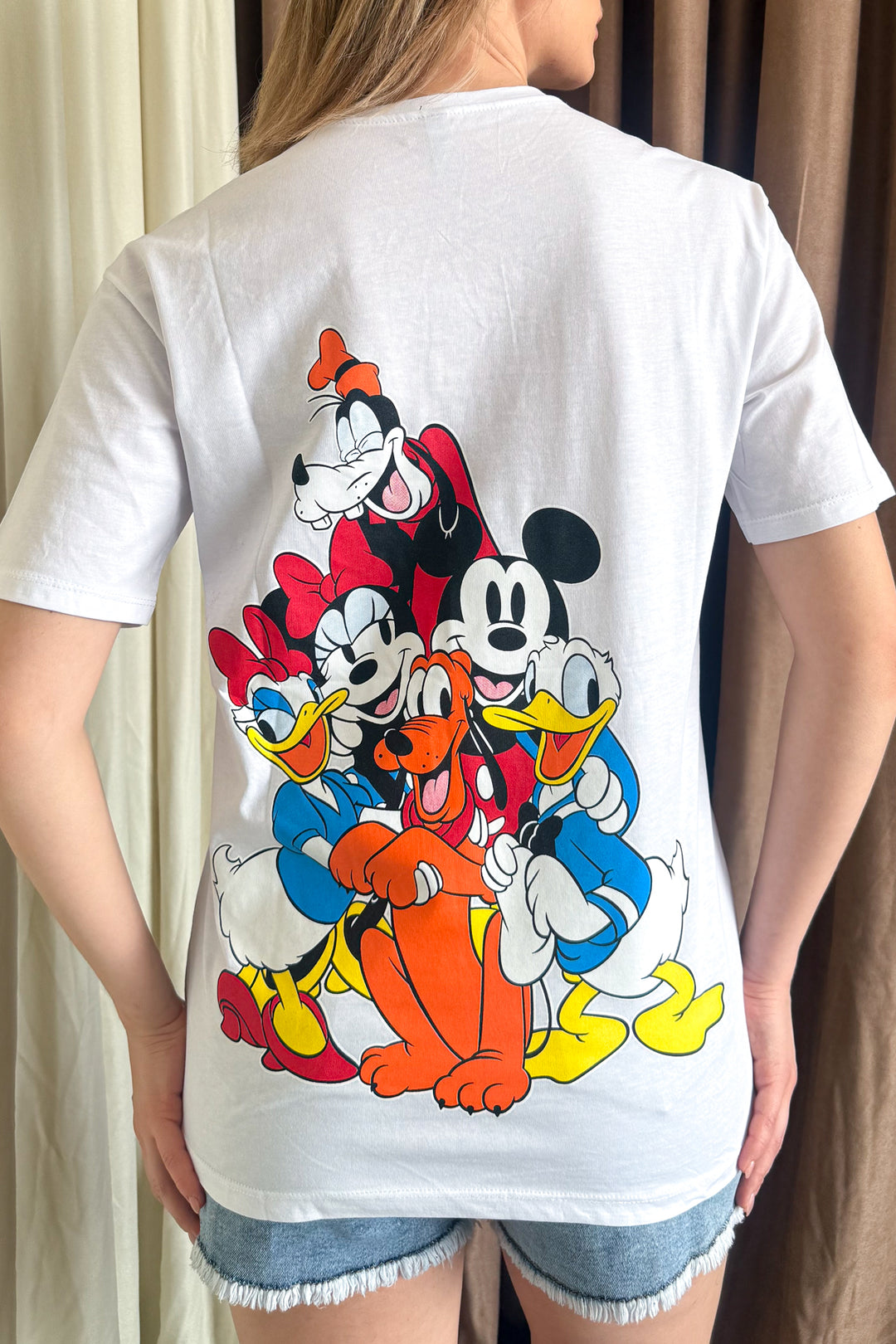 MPL Women's Character And Friends Printed Baggy T-shirt - Donetsk