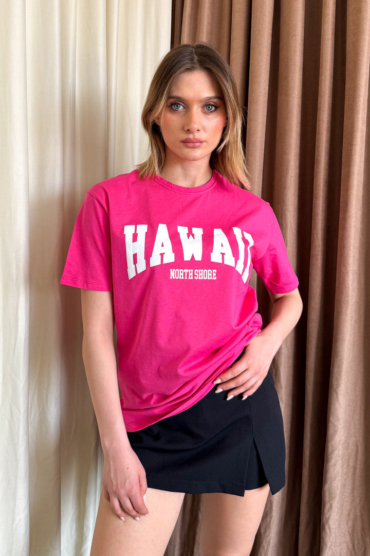 MPL Women's Hawaii Printed Salsa T-shirt - Gastonia