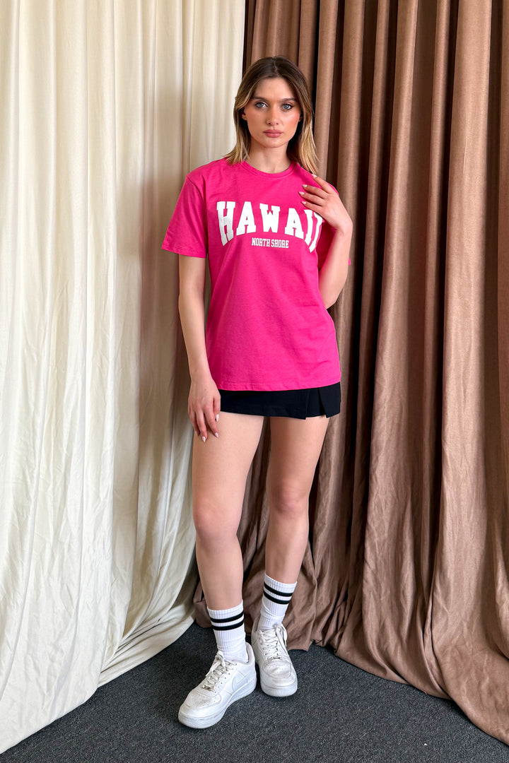 MPL Women's Hawaii Printed Salsa T-shirt - Gastonia