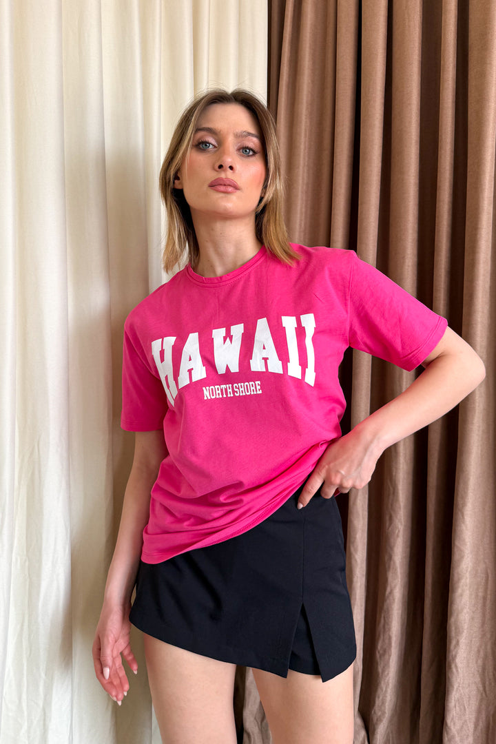 MPL Women's Hawaii Printed Salsa T-shirt - Gastonia