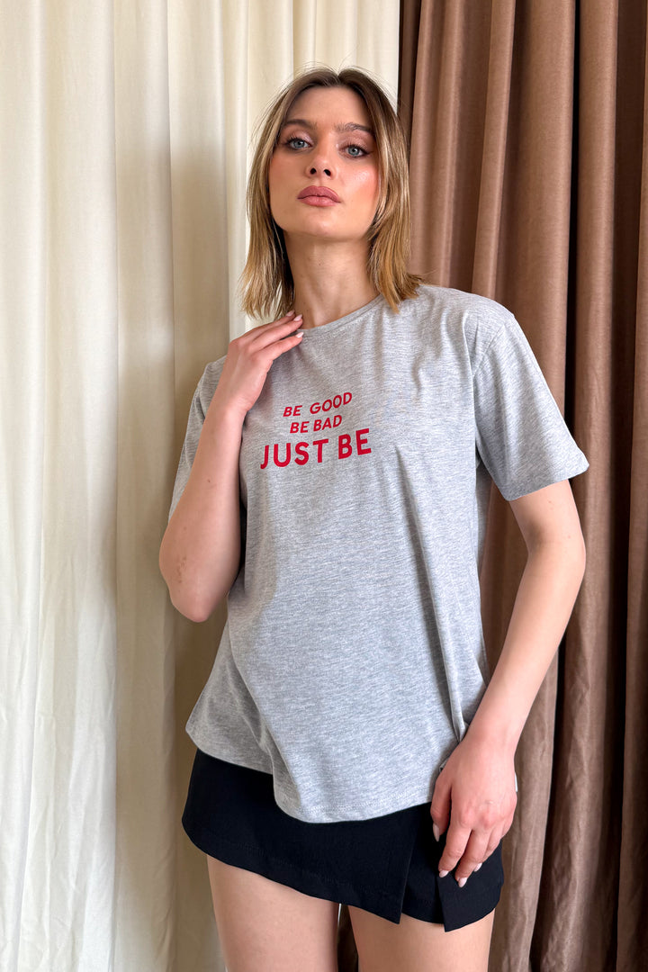 MPL Women's Just Be Printed Loose Fit T-shirt - Santa Lucía del Camino