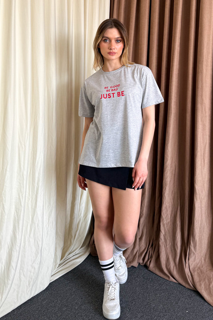 MPL Women's Just Be Printed Loose Fit T-shirt - Santa Lucía del Camino
