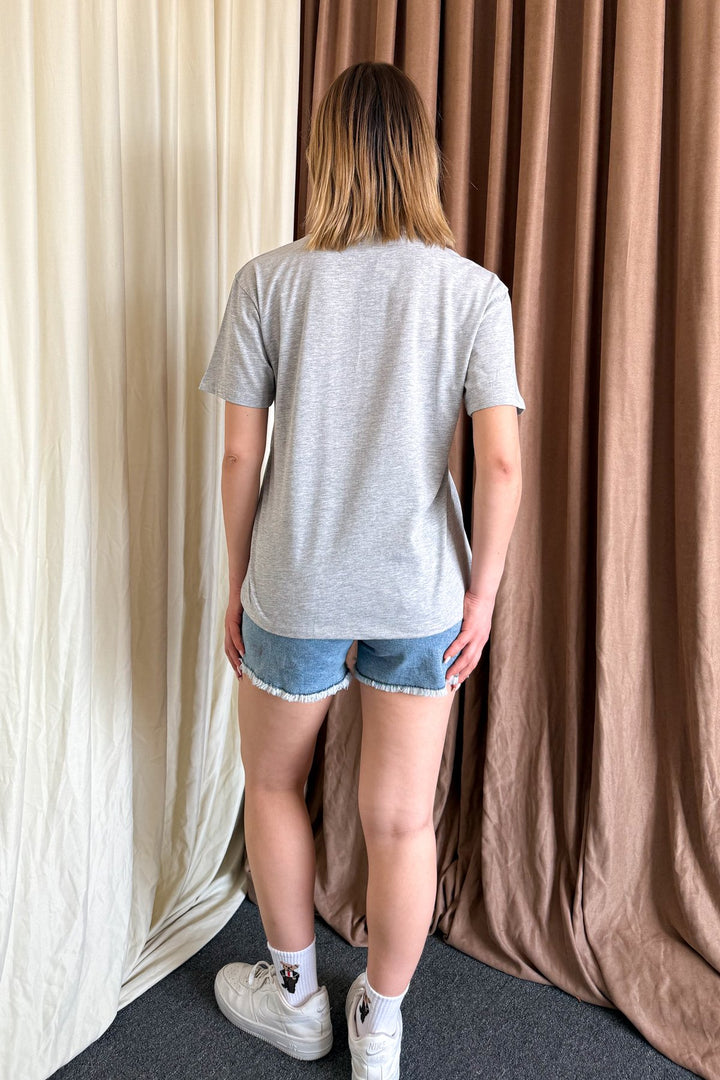 MPL Women's Loose Fit T-shirt with Heart Print - Lehrte