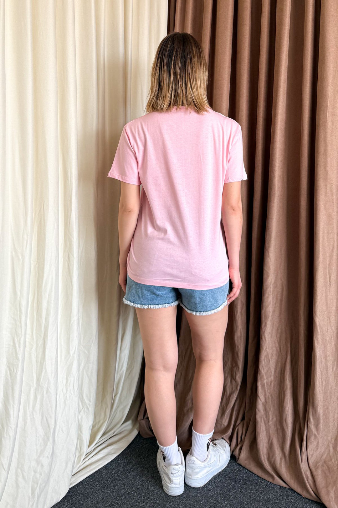 MPL Women's Loose Fit T-shirt with Heart Print - Würselen