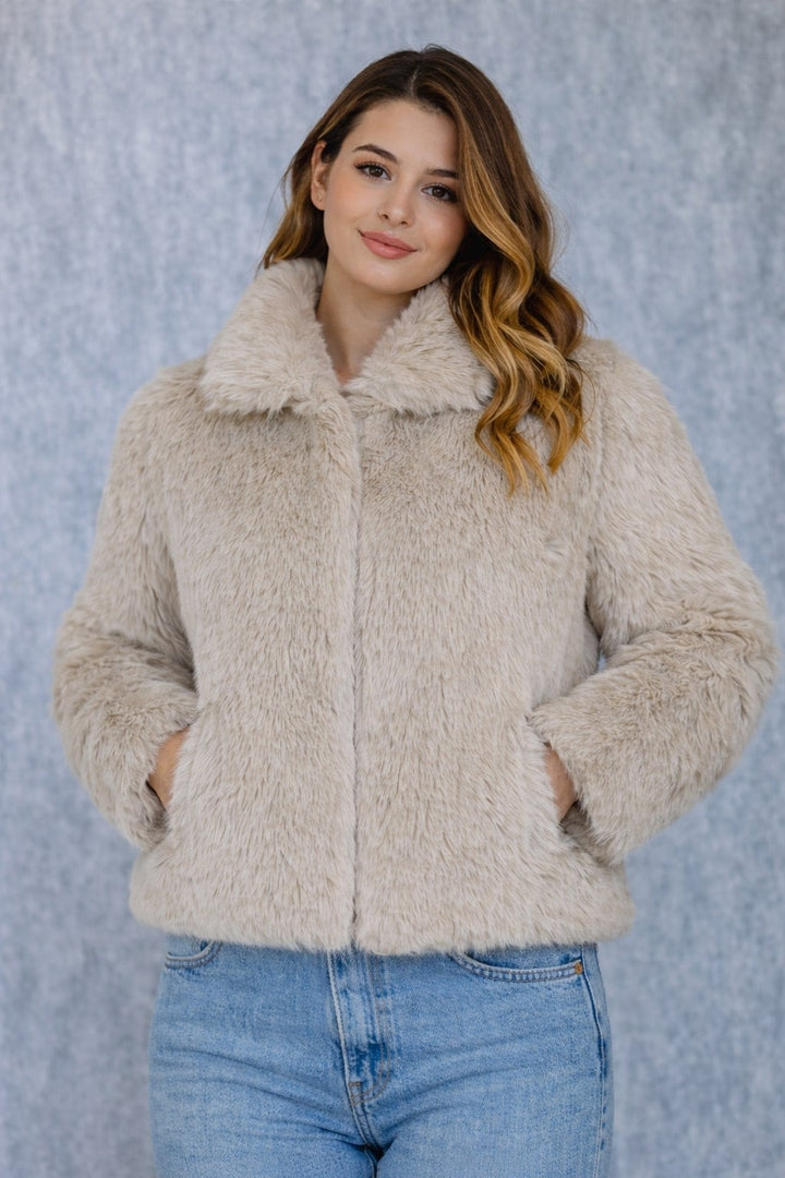 MPL Woman Short Fur Coat 60534 - Burnaby