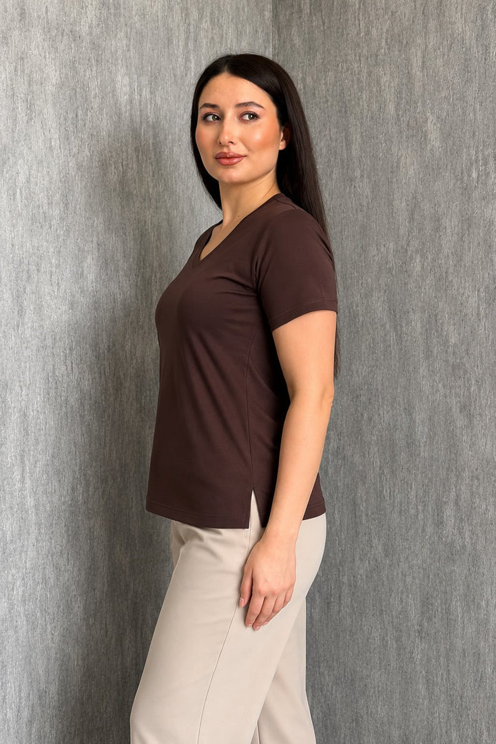 MPL Kadın V Yaka Kısa Kol Basic Body 829 - Landgraaf