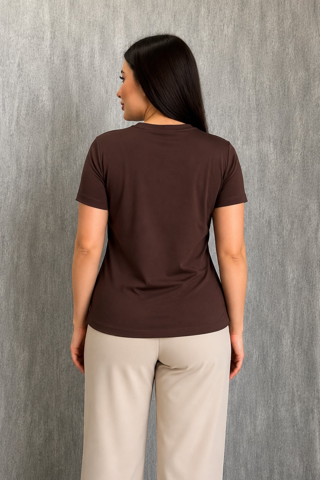 MPL Kadın V Yaka Kısa Kol Basic Body 829 - Landgraaf