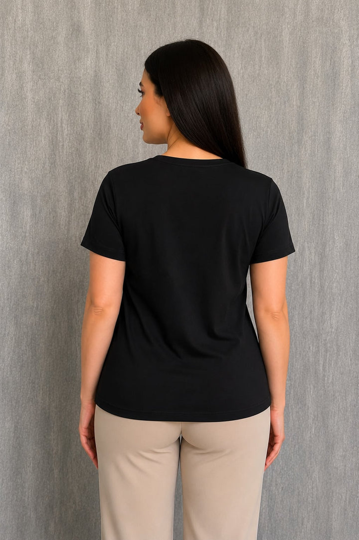 MPL Kadın V Yaka Kısa Kol Basic Body 829 - Gloucester