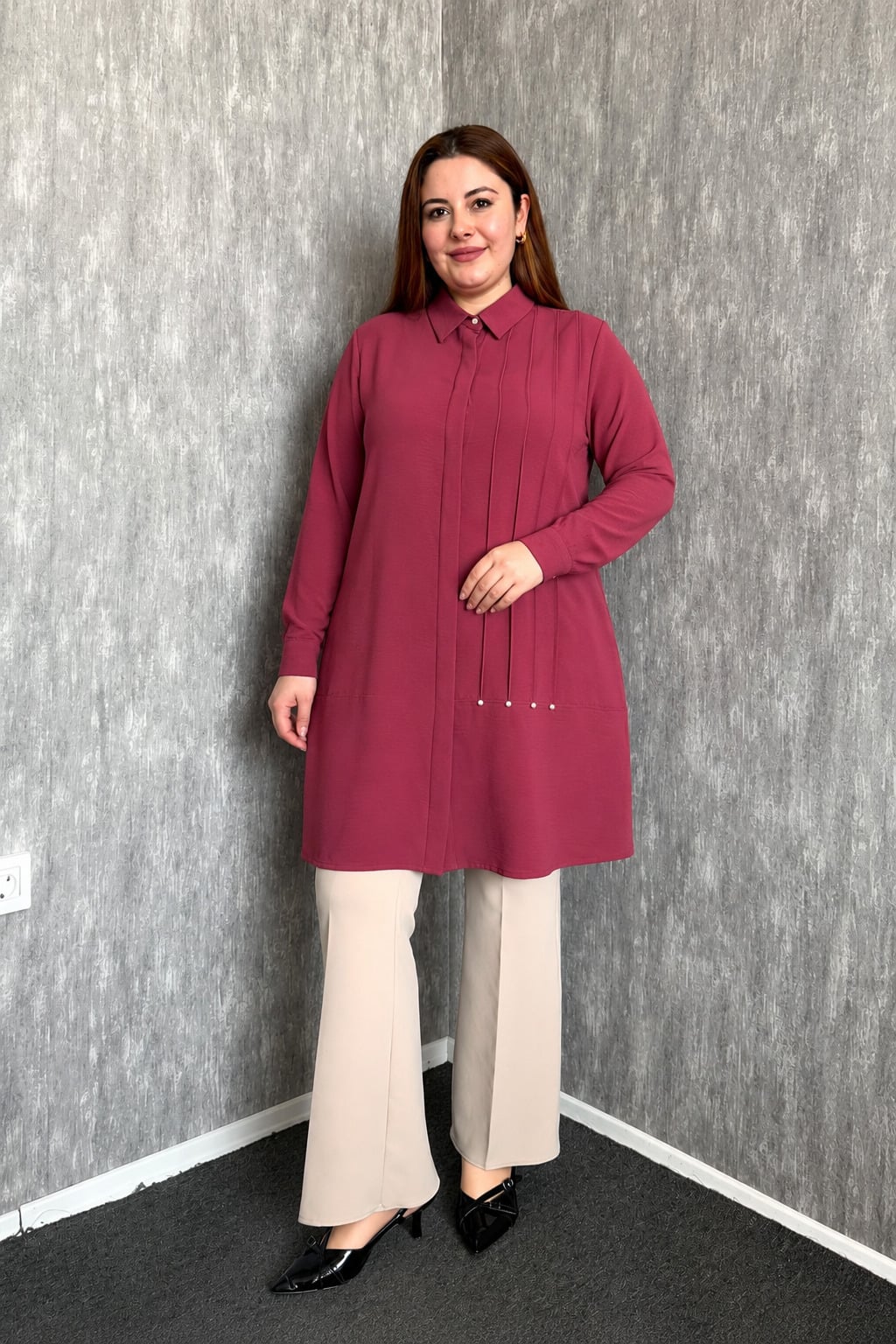 MPL Kadın Aerobin Kapüşonlu Tunik 7560 - Langenhagen