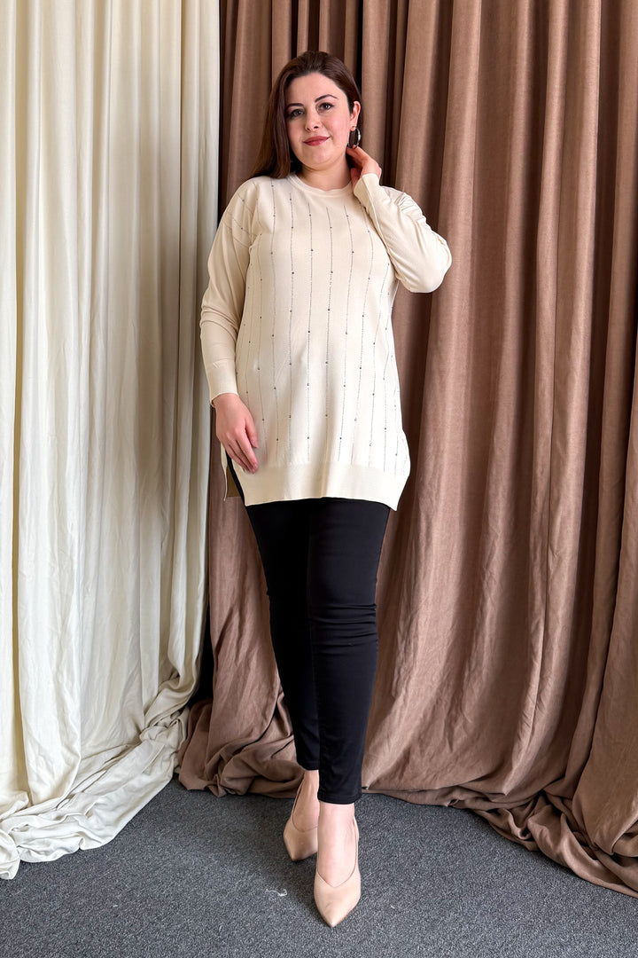 MPL Woman's Stone-Embellished Tunic 7207 - Oviedo