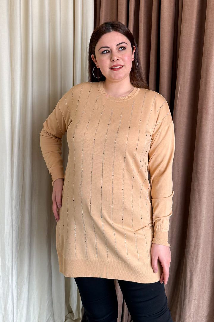 MPL Woman Stone Embellished Tunic 7207 - Courtenay