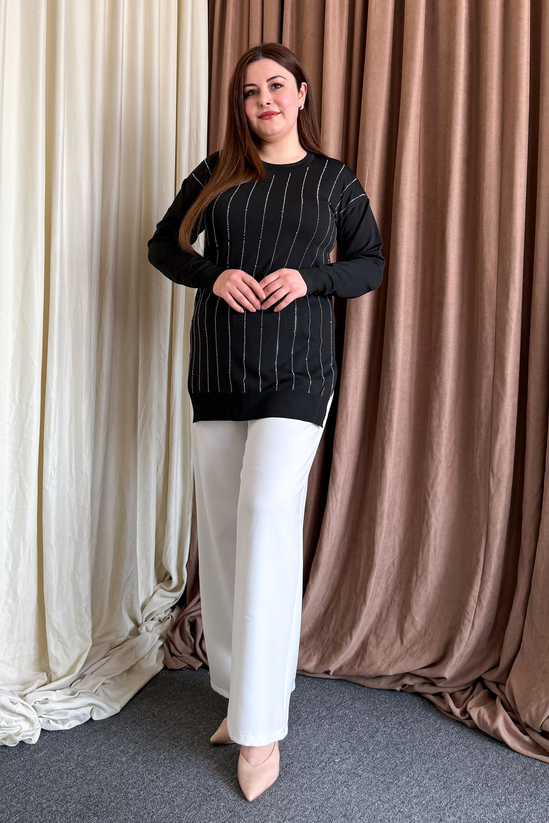 MPL Woman's Stone-Embellished Tunic 7207 - Carpentersville