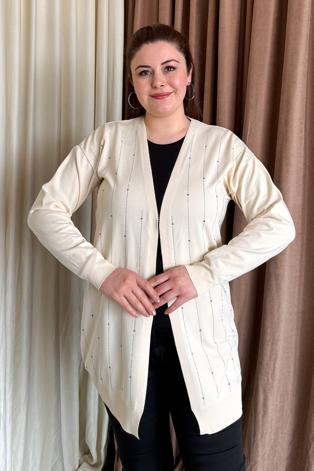 MPL Woman's Beaded Cardigan 7305 - Watford