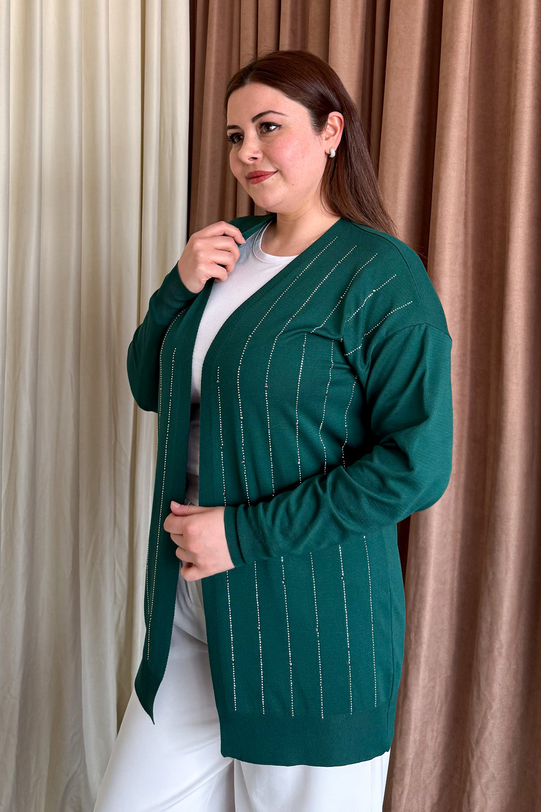 MPL Woman's Beaded Cardigan 7305 - Heerlen