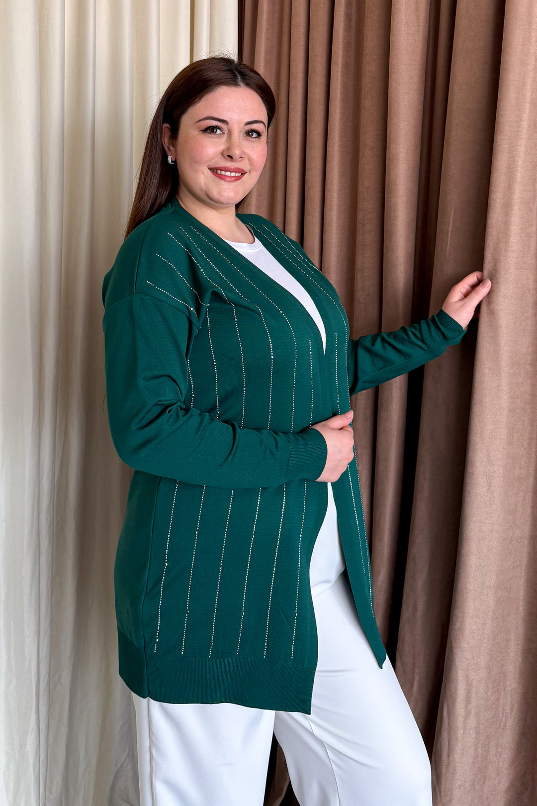 MPL Woman's Beaded Cardigan 7305 - Heerlen