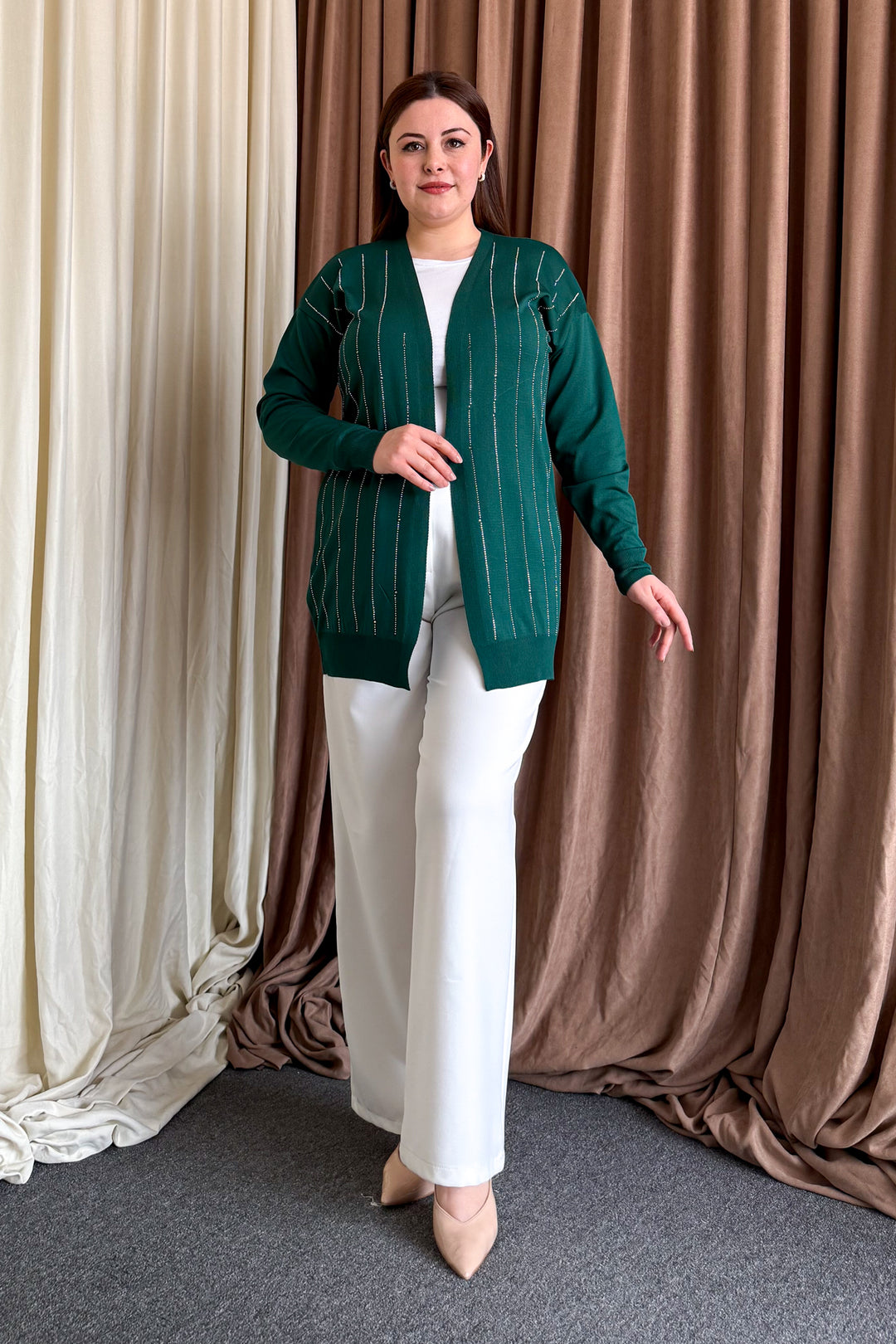 MPL Woman's Beaded Cardigan 7305 - Heerlen