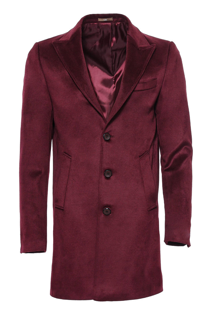 WSS Burgundy Long Coat  - Singen