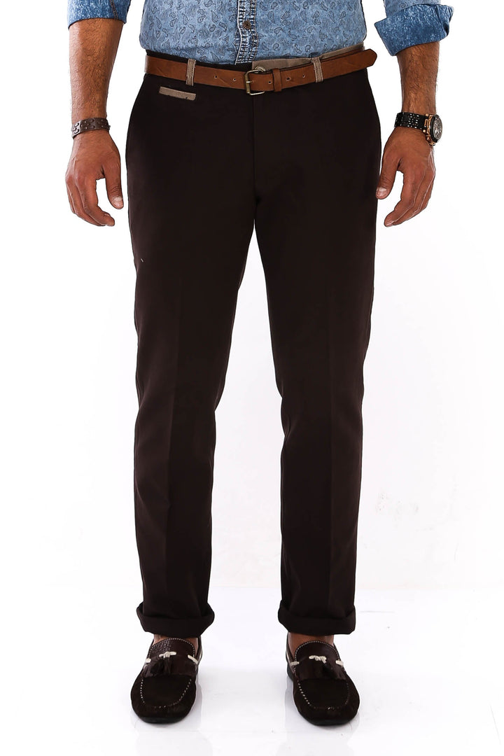 WSS Belt Coloured Brown Pants  - Reading