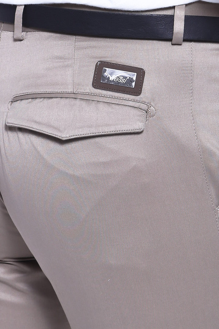 WSS Pocket Flap Cotton Mink Pants- - Bergisch Gladbach