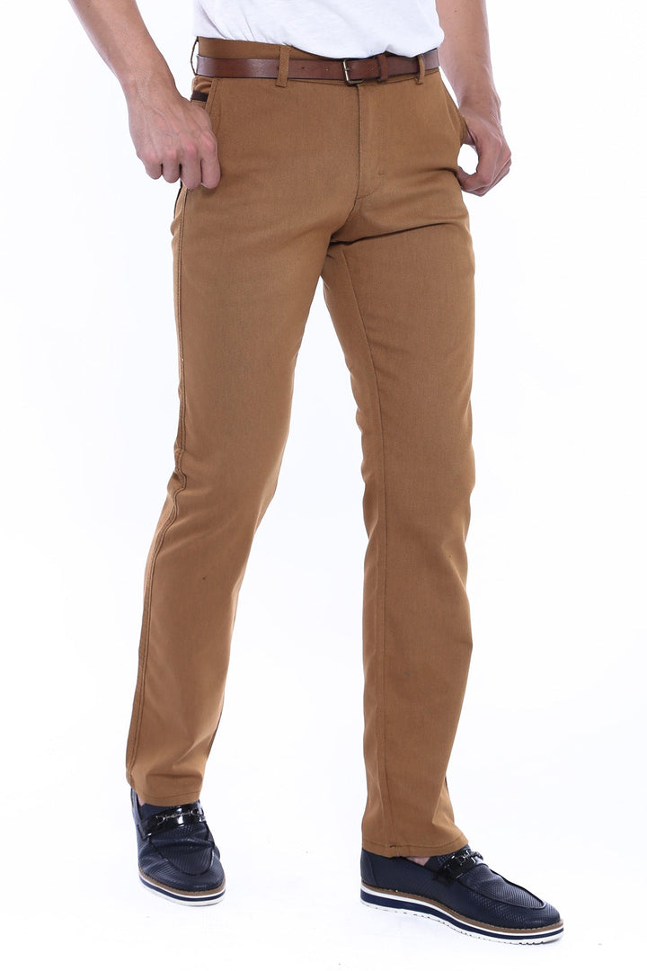 WSS Canvas Pockets Cotton Tan Men Pants  - Tübingen