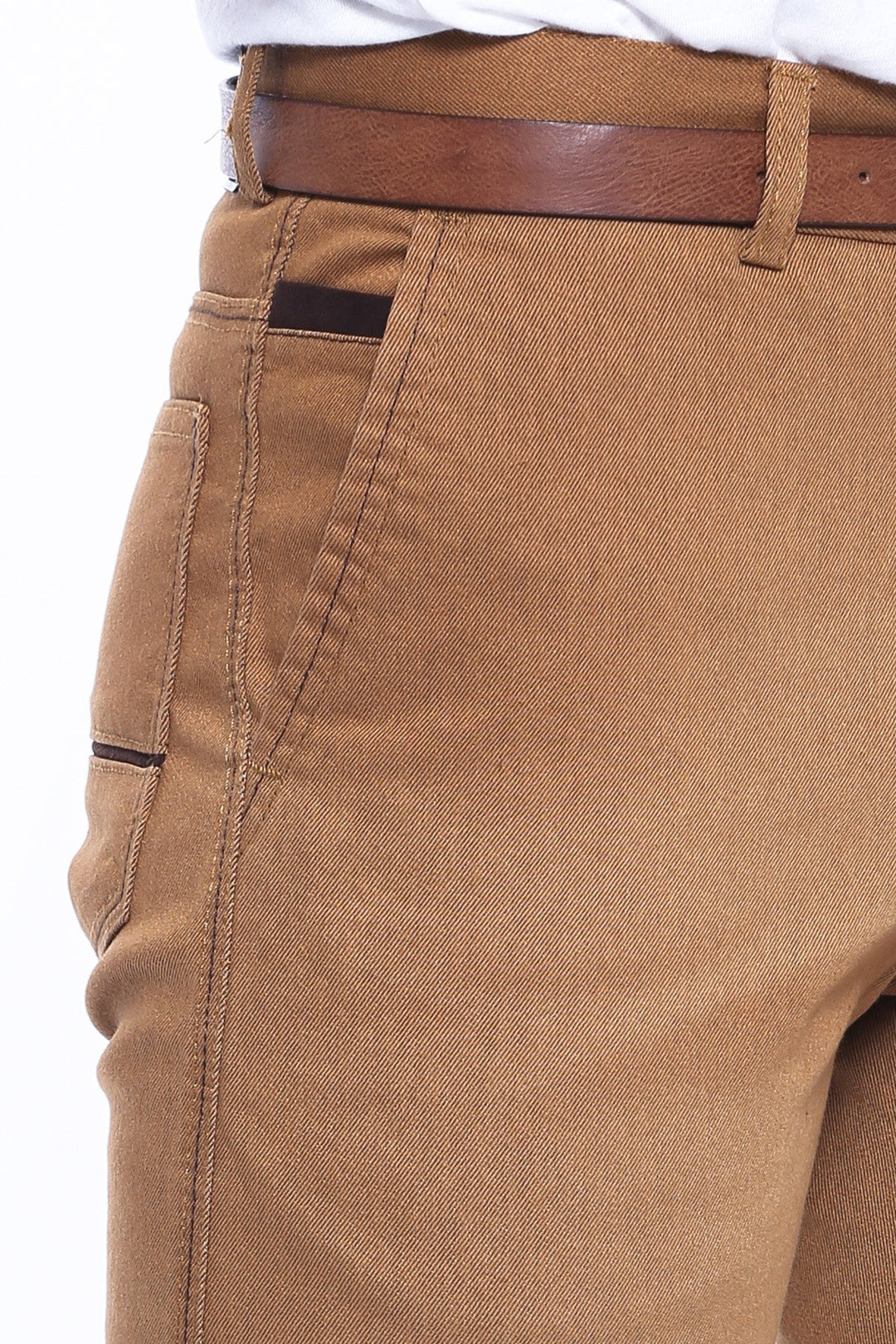 WSS Canvas Pockets Cotton Tan Men Pants  - Tübingen